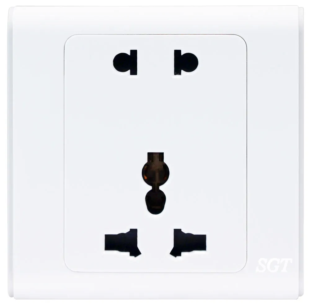 SGT A9 - 2+3Pin Socket 13A250V