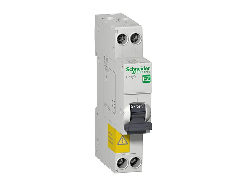EASY9 RCBO 1P+N 25A 6KA 230V C CURVE