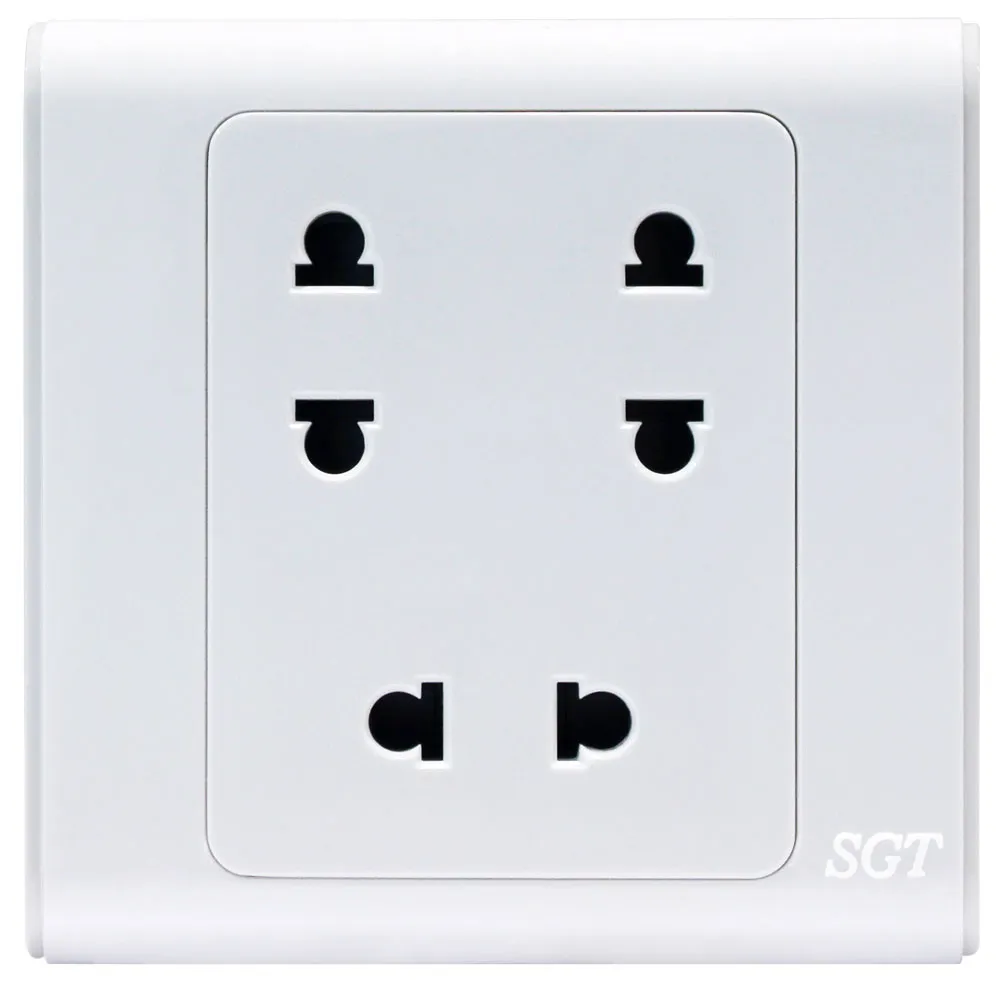 SGT A9 - 2+2+2Pin Socket 10A250V