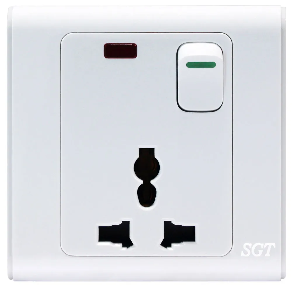 SGT A9 - 1Gang 3Pin Socket 13A250V