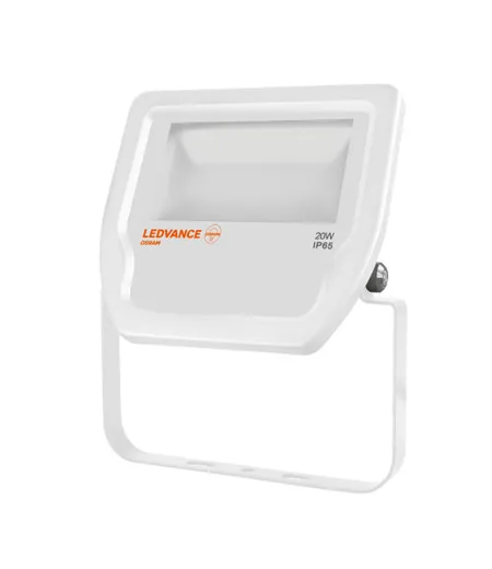 LED Floodlight Std 20W 3000K PIR Sensor White