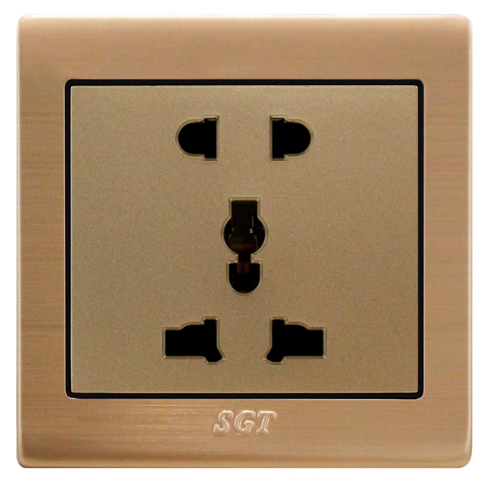 SGT LK6 - 2+3Pin Universal Socket 10A250V