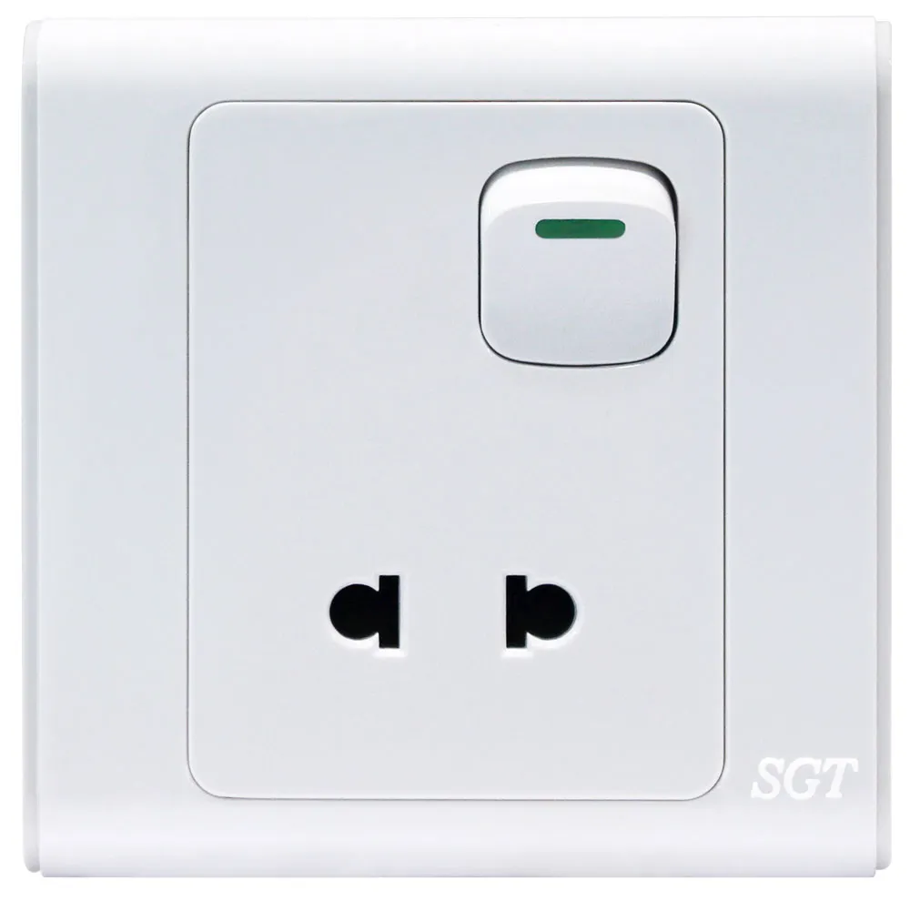 SGT A9 - 1Gang 2Pin Socket 10A250V