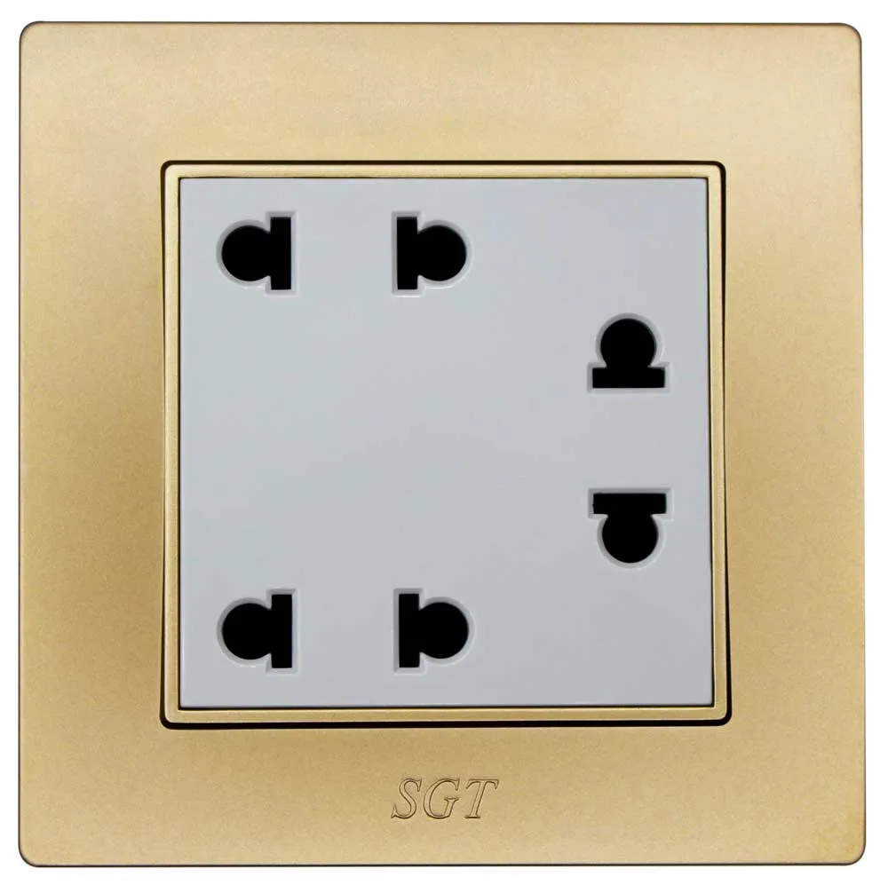 SGT Q9 - 2+2+2Pin Socket 10A250V