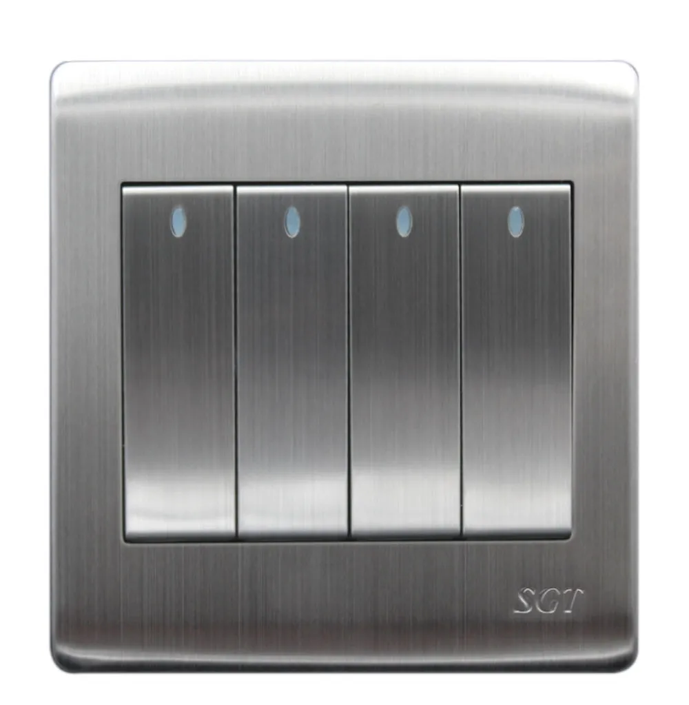 SGT F9 - 4Gang 1Way Switch 10A250V