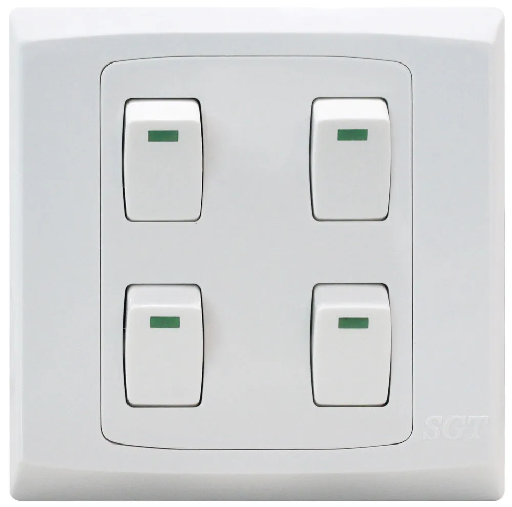 SGT New TX - 4Gang 1Way Switch 10A250V