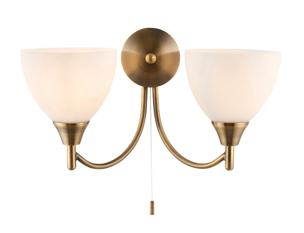 Alton 2-Light Armed Sconce